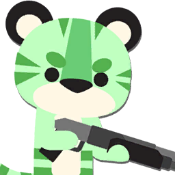 A green tiger