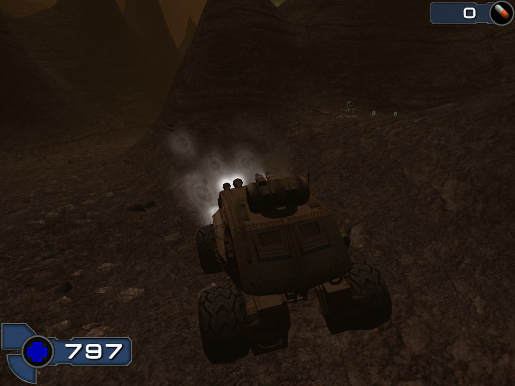 Exploring the center path unseen in the previous screenshot.