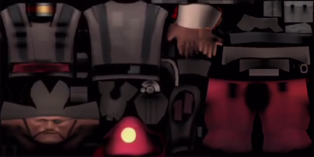 Another early Demoman skin.