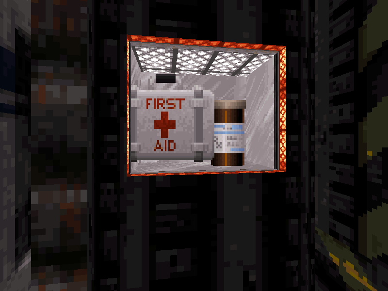 The Medkit and Steroids location.