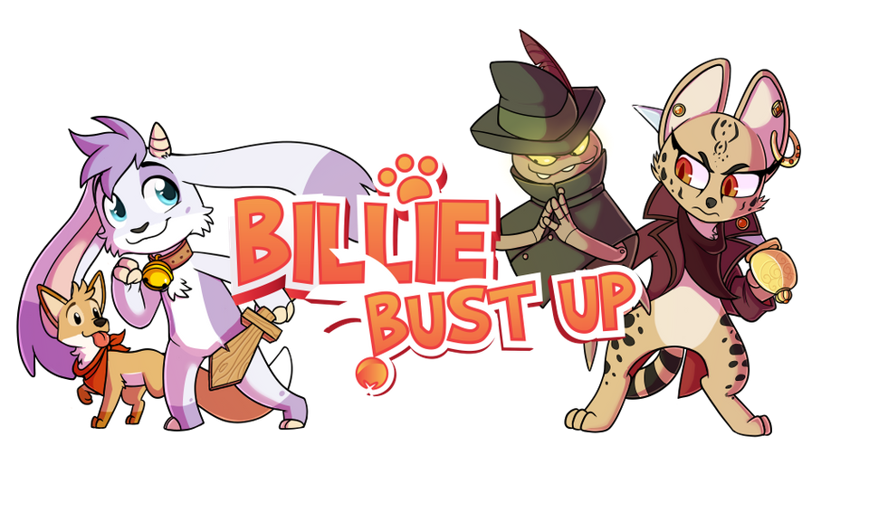 Logo, this time including some of the game's cast!
