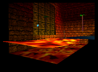 The floor is lava, and the lava's water. This temple is weird. The floor is lava, and the lava's water. This temple is weird.