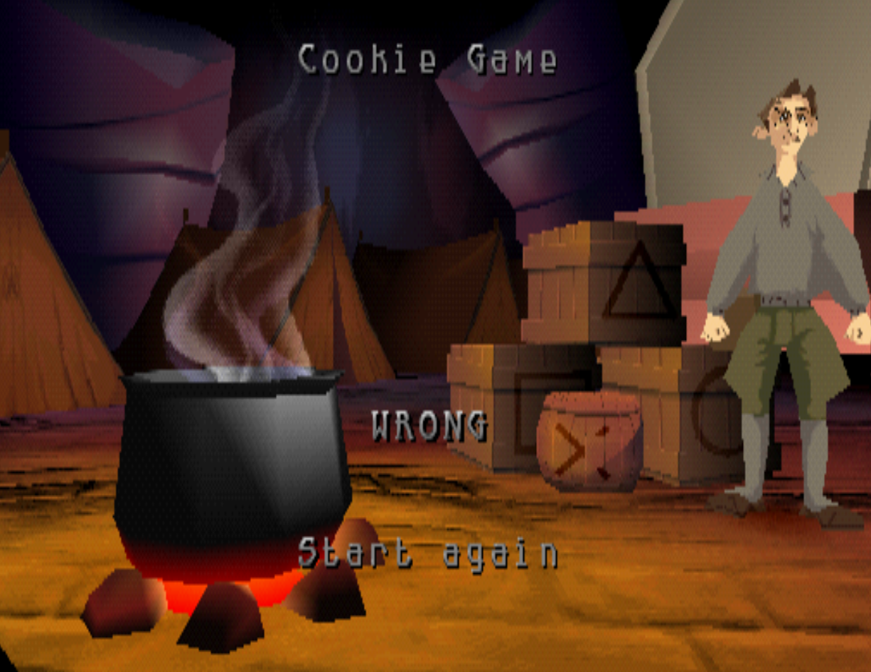 [0956AE = 19] Seems to be some sort of a cooking minigame, though pretty much every input results in, once again, being WRONG.