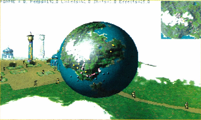 An interesting picture of an early and totally different in-game map An interesting picture of an early and totally different in-game map