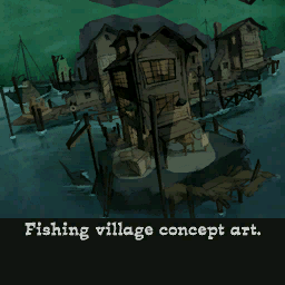 Fishing Village Concept Art Fishing Village Concept Art
