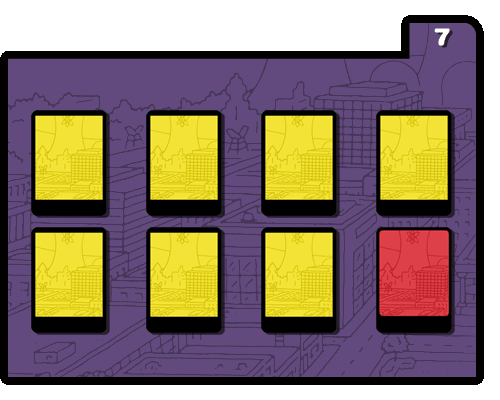 A different version of the collector card screen. Interestingly, there are eight card slots rather than the normal seven. A different version of the collector card screen. Interestingly, there are eight card slots rather than the normal seven.