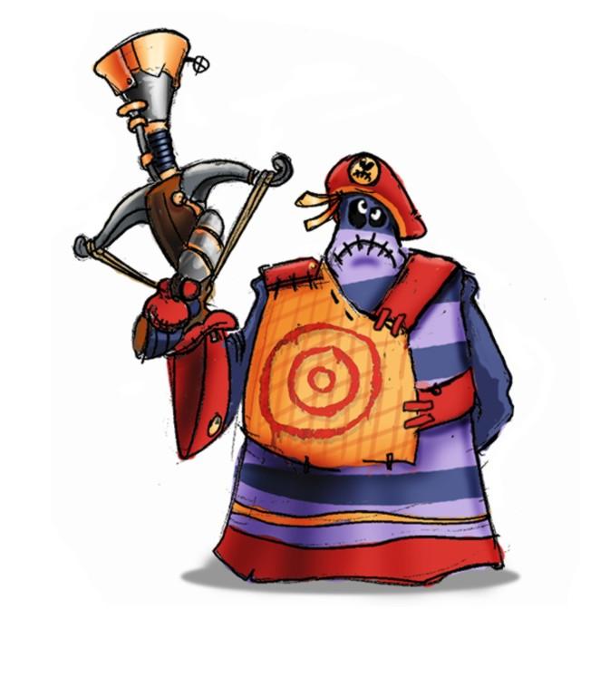 Concept art of a Hoodmonger soldier. Concept art of a Hoodmonger soldier.