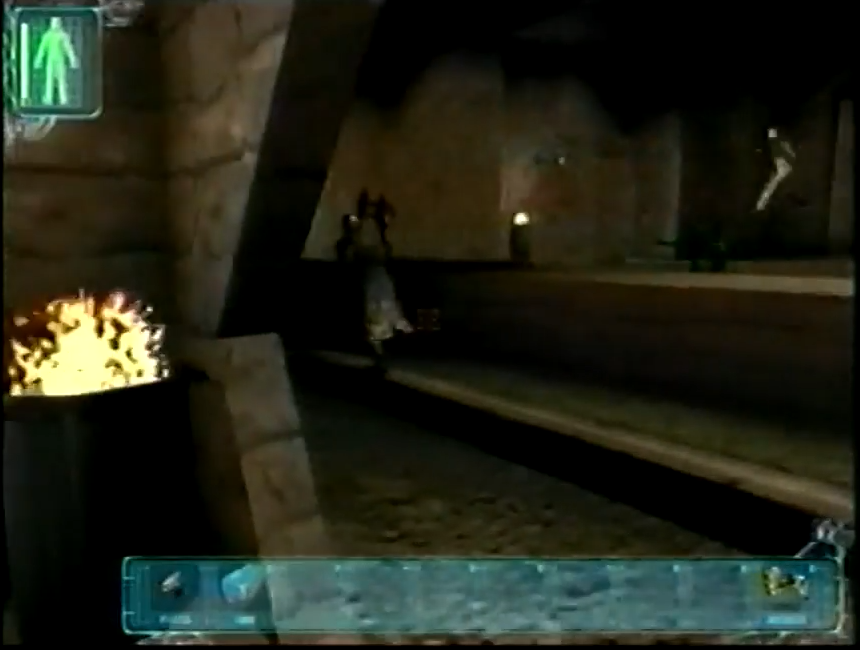02:04 A different fire effect for the burning barrels.