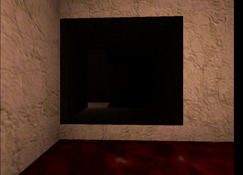 The secret exit. The secret exit.