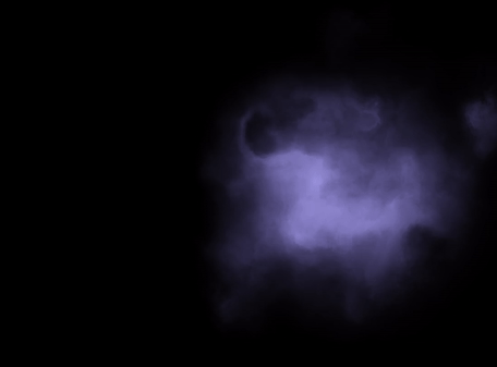 (Click to animate) "Blue Clouds"