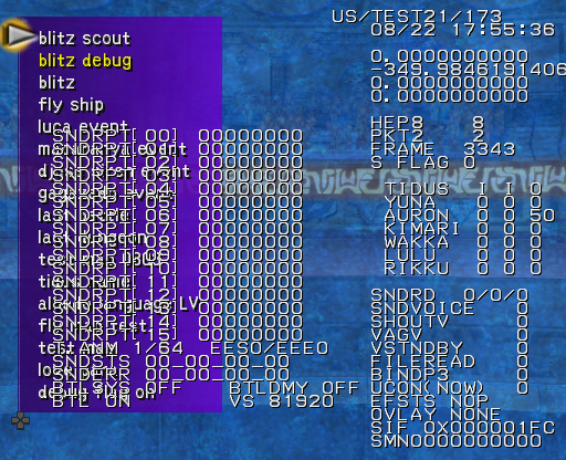 Shows 50 affection points for Auron after selecting him in 'love para'. Shows 50 affection points for Auron after selecting him in 'love para'.