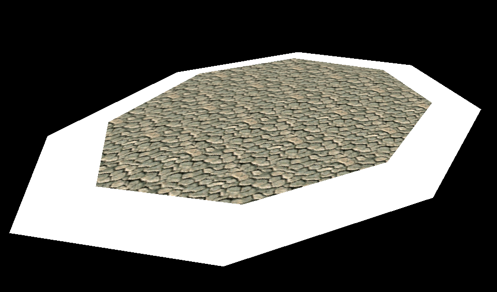 Rock "floor pads" used in Act 3 in some areas of the level to add some variety to the terrain the player runs across. These can be seen in the early footage of Tails in the level, as well as Amy's flashback image in the final game. There are six "SARA" objects, and they come in three sizes. Each size has two versions; the model for both is identical, but they use different textures around the border, presumably for variety with the grass patterns along the edges. Its center texture survived in the final game, and is used in the Chao Race track.