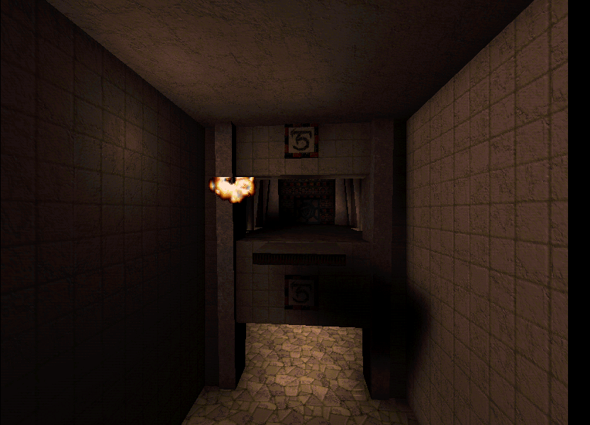 The floating platform room. The floating platform room.