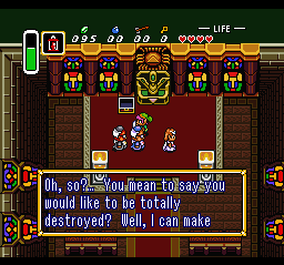 The dialogue tester shown in a room with a compatible graphics configuration. The dialogue tester shown in a room with a compatible graphics configuration.