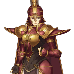 Female gold knight (face/face/job/ゴールドナイト女_bu.arc)