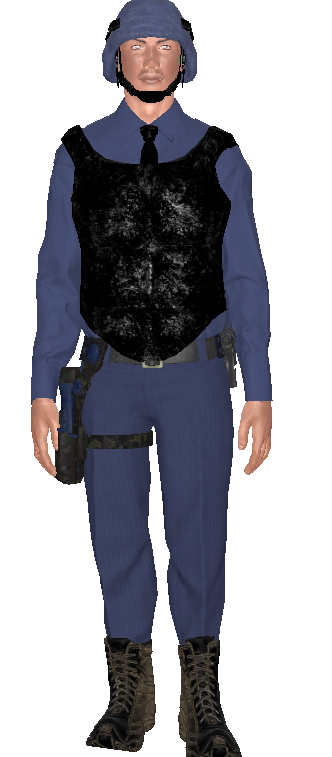 Kevlar Vest variant. Kevlar Vest variant.