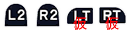 Features dummy text for the shoulder buttons. Features dummy text for the shoulder buttons.