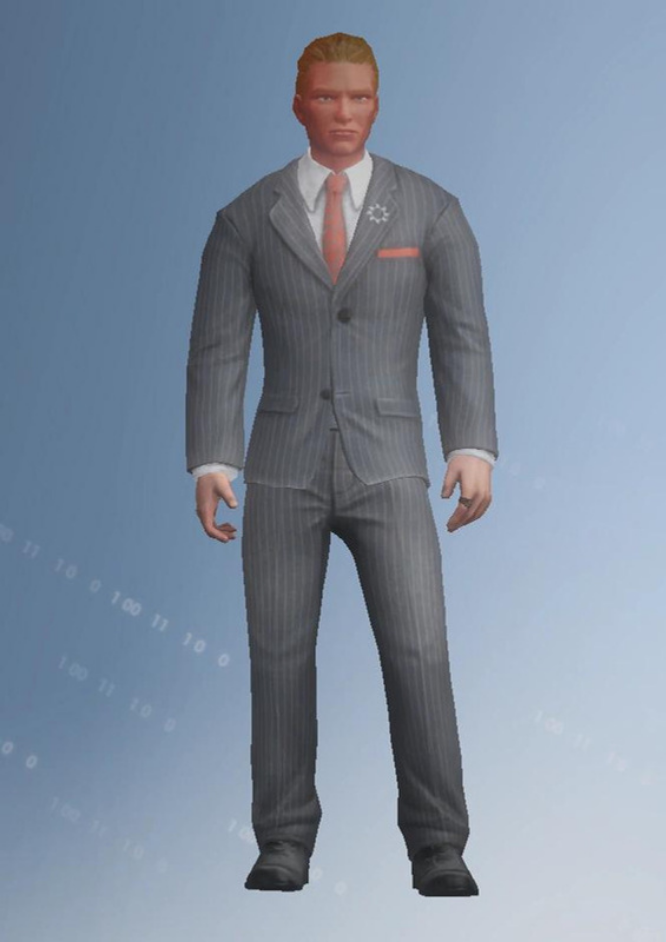 Unused Character Model for Dane Vogel as seen In-Game.