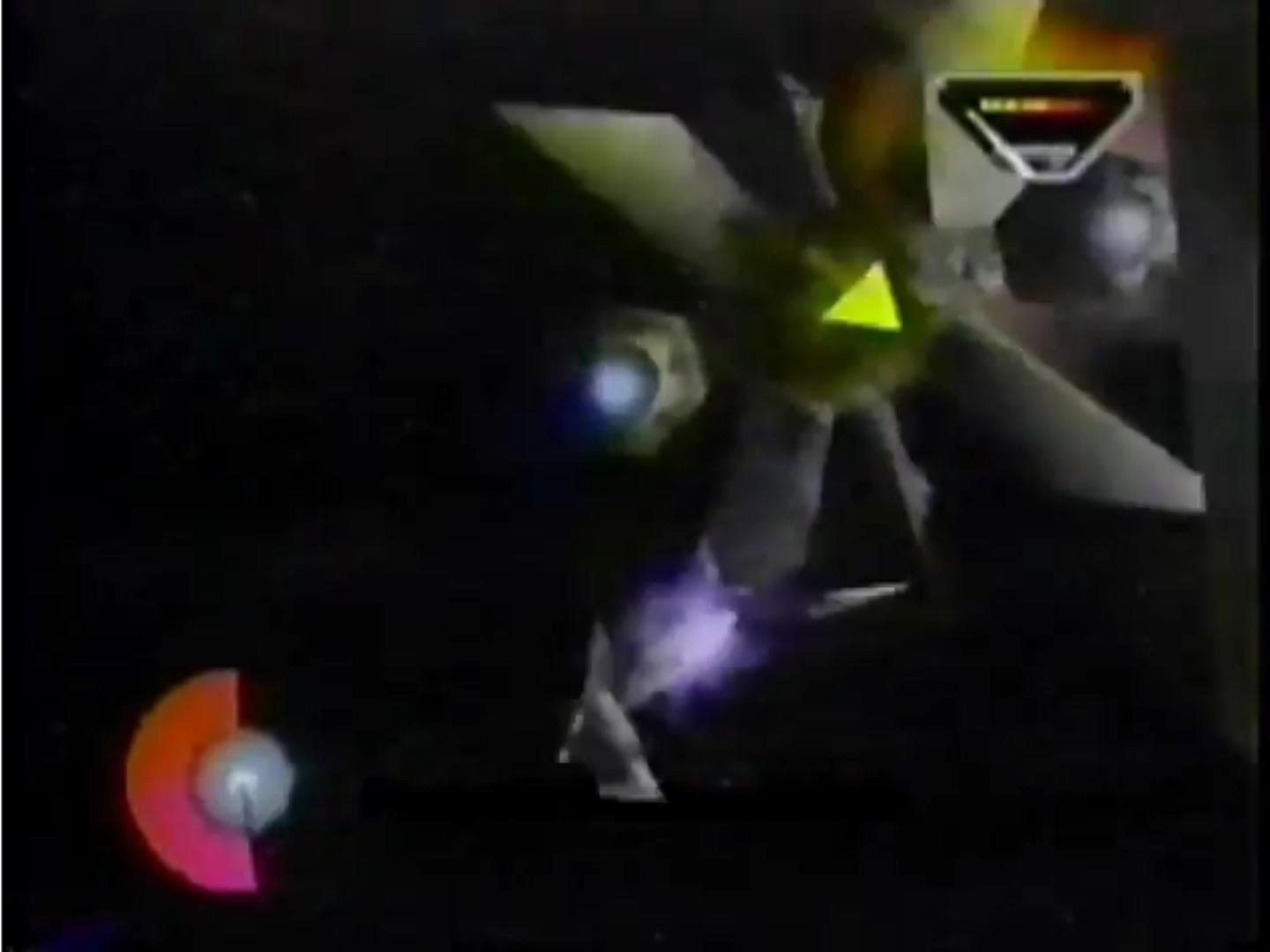 His weakpoint was a triangle at first.