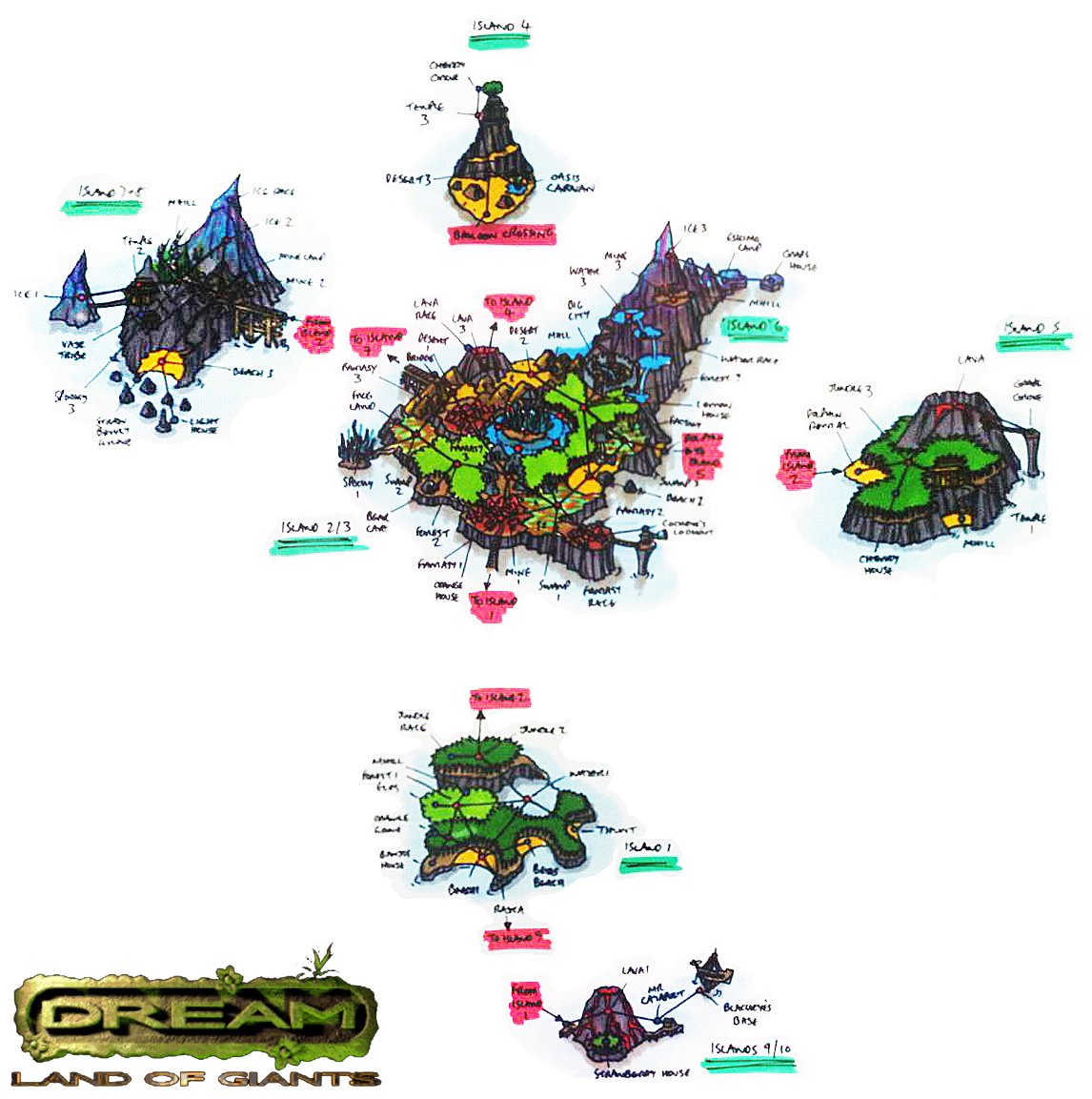 Dream Map Overworld