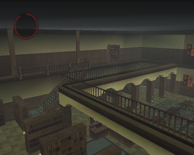 F_SetSecondFloorInvisible when set to true.