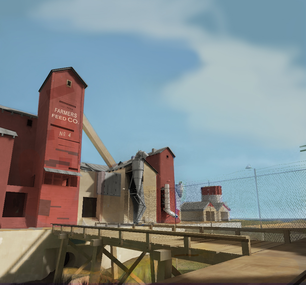 RED fort concept art. It was also drawn over an in-game screenshot. RED fort concept art. It was also drawn over an in-game screenshot.