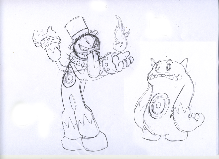 Fire H and Cat Naysayer
