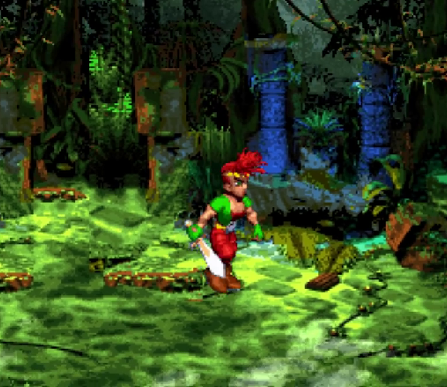 Jungle area. Jungle area.