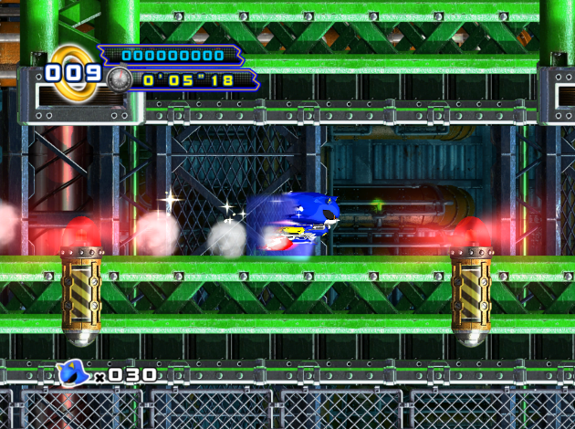 The precise moment the game crashes.