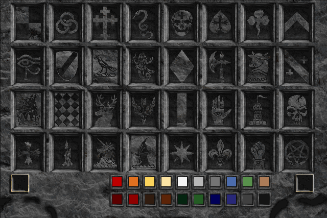 Background for customizing Guild Emblem.