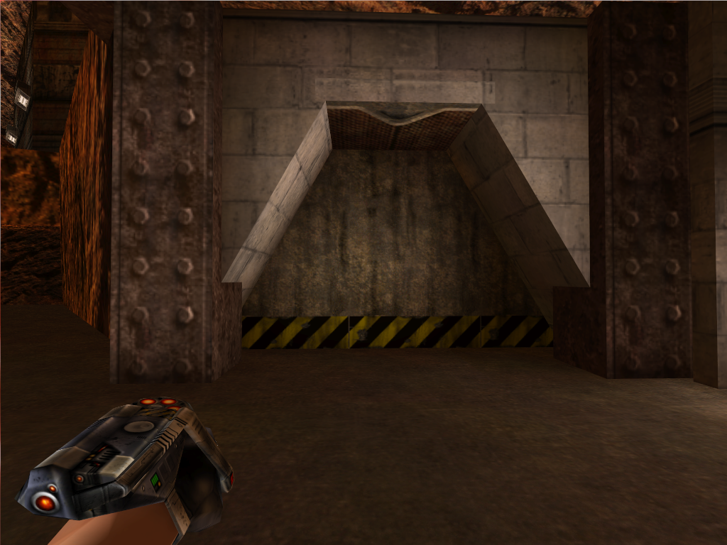 The door to the Lower Level. The door to the Lower Level.