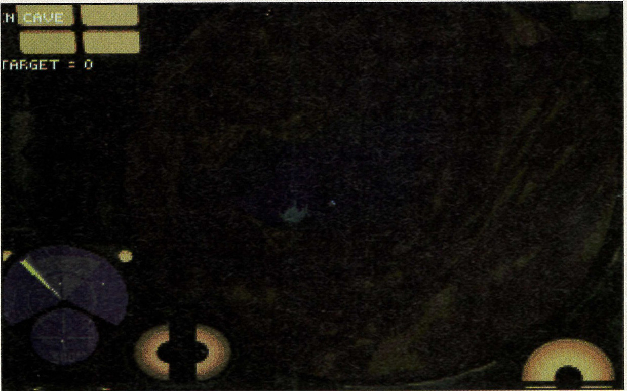 A picture of a cave, something now possible in this version of the engine