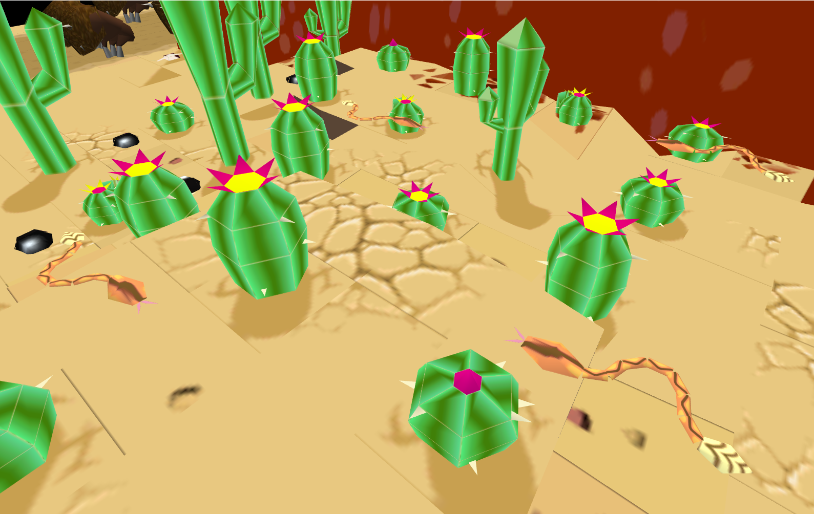 Frogger1997-june2psx-first-snakes-in-desert.png