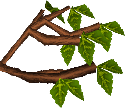 River tree branches (RD1fV+RD1fG). This is an animation of the branches shaking.