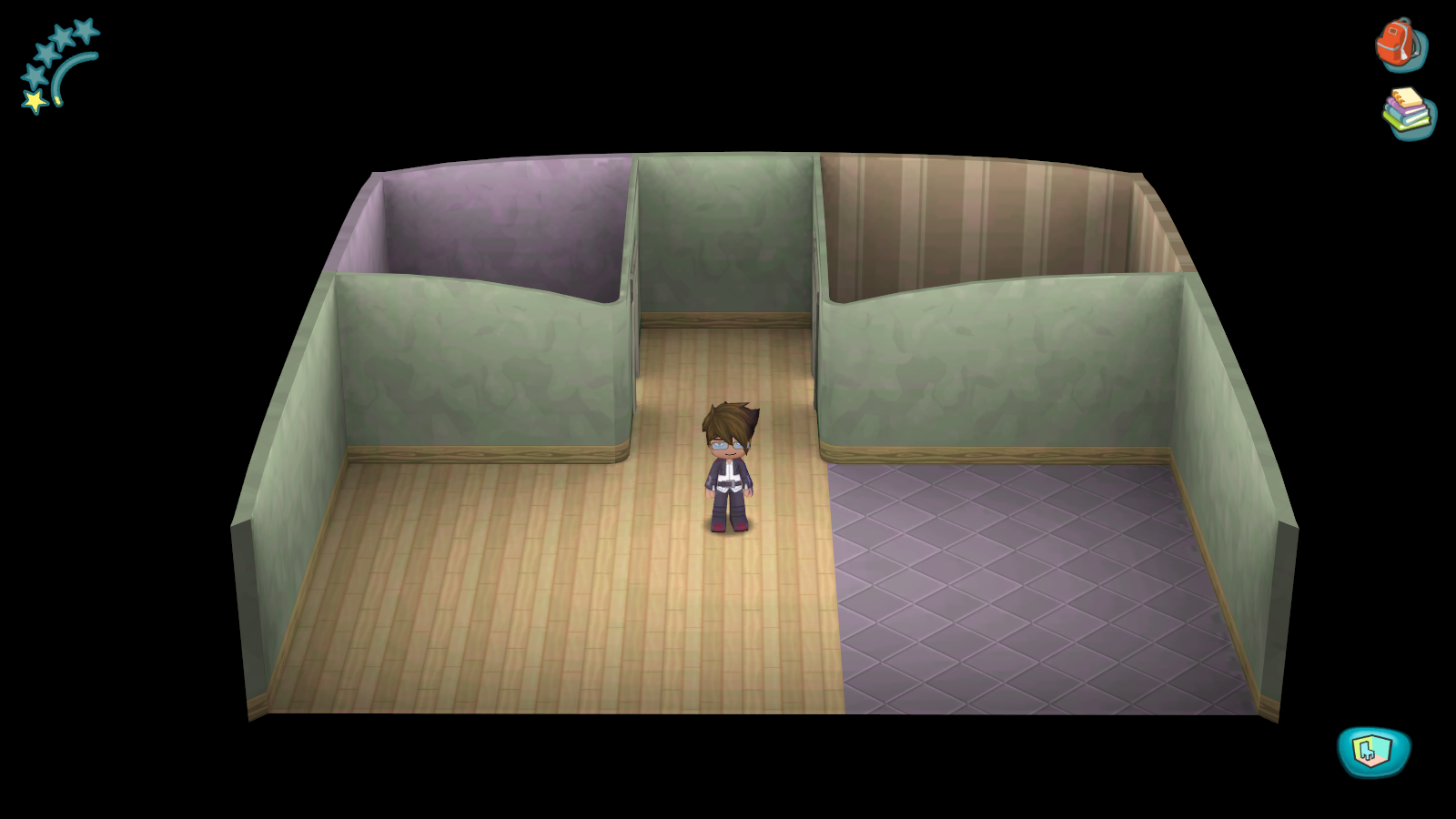 The standard one bedroom interior. The standard one bedroom interior.