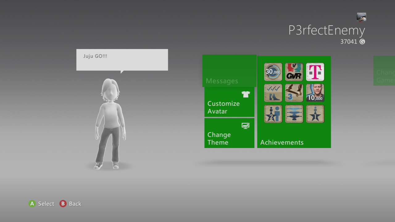 Profile page Profile page