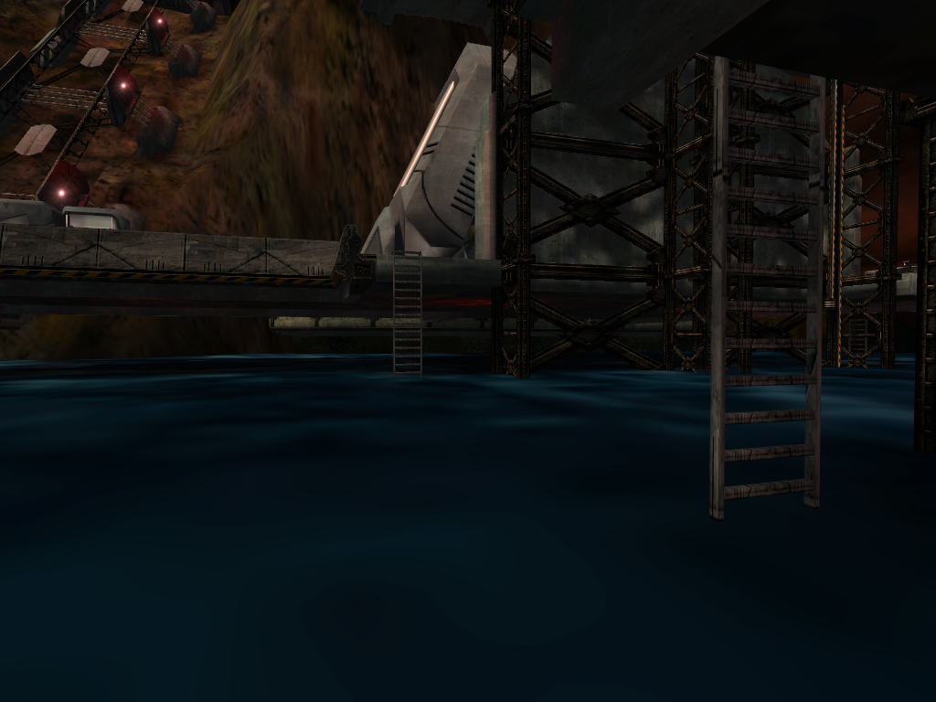 Some of the ladders. Some of the ladders.