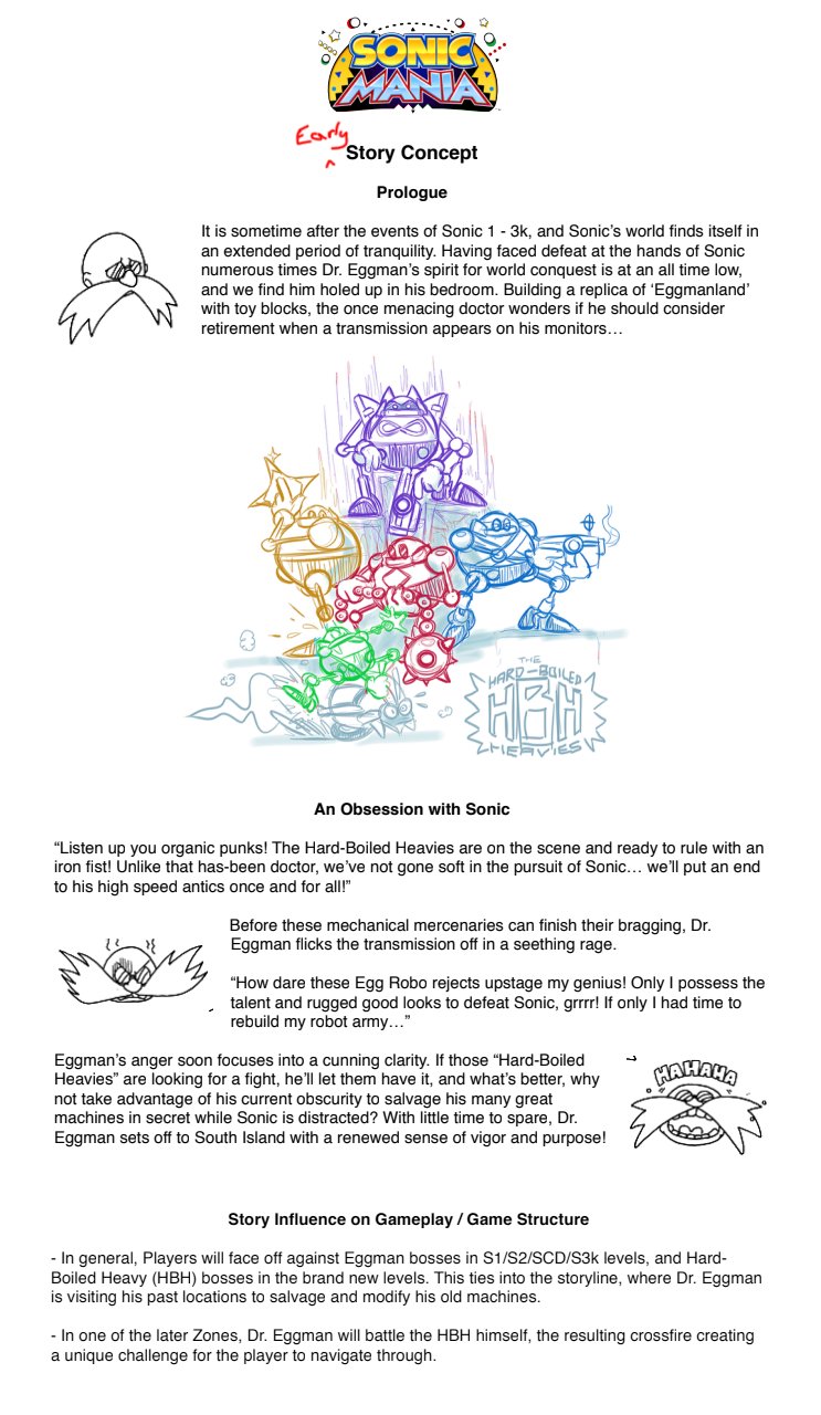 Story concept.