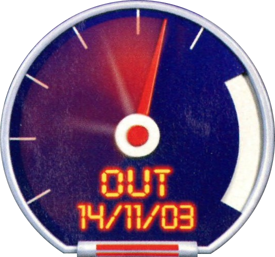 The early speedometer from this era, now used to promote the game's European release date. Sourced from an ad featured in Nintendo Official Magazine UK. The early speedometer from this era, now used to promote the game's European release date. Sourced from an ad featured in Nintendo Official Magazine UK.