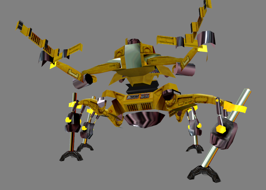 The loader on its last legs. This is part of the animation shown in the previous image.