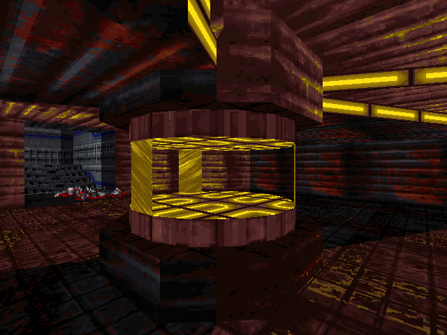 Shooting up the lower core. Shooting up the lower core.