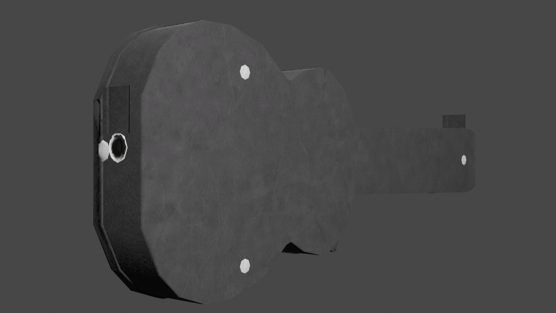 Rendered image of the guitar case.