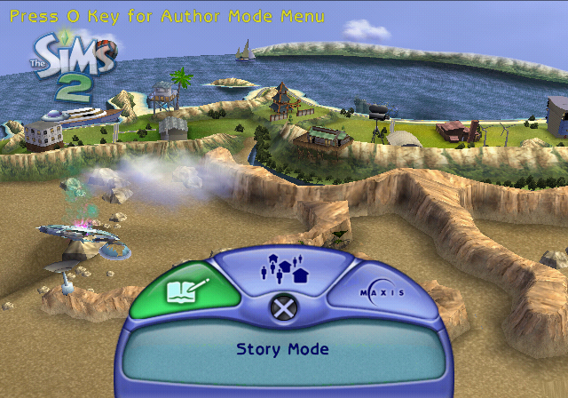 Press O Key for Author Mode Menu Press O Key for Author Mode Menu