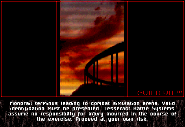 Hired Guns Demo Static screen Hired Guns Demo Static screen