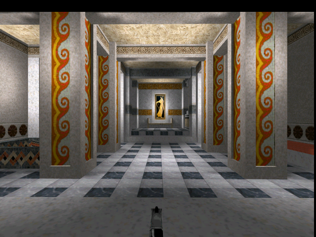 The room in the second floor.