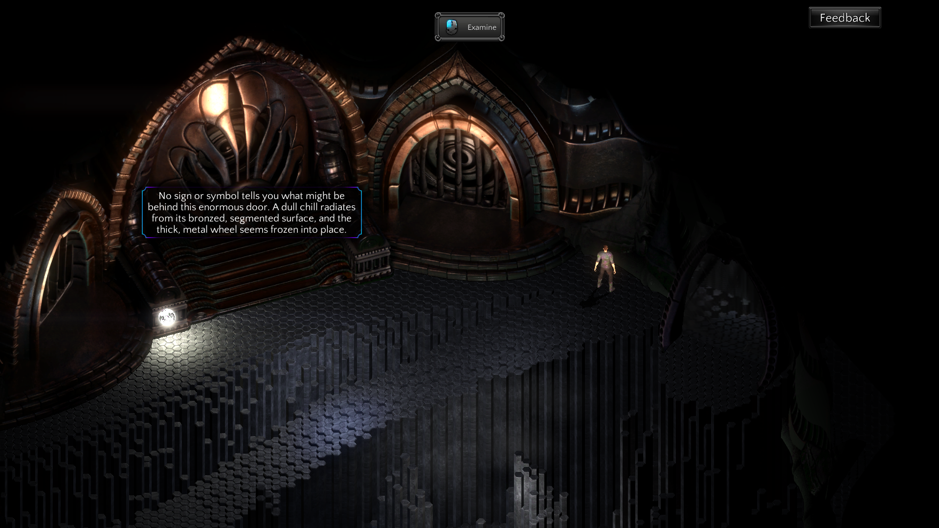 Castoffs Labyrinth - enormous door