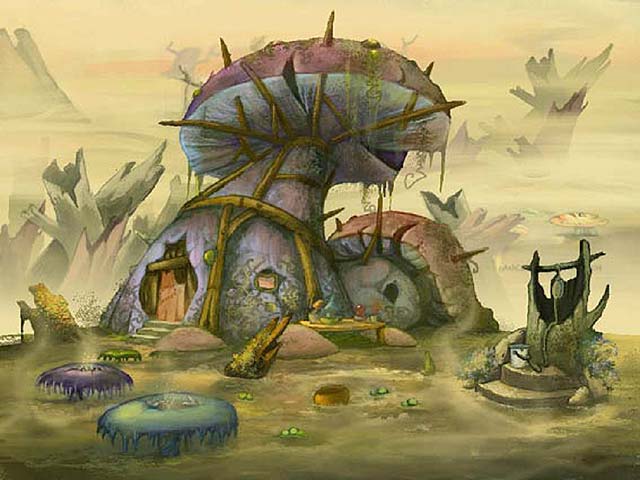 An early design of Begoniax's house, closer to the final game. An early design of Begoniax's house, closer to the final game.