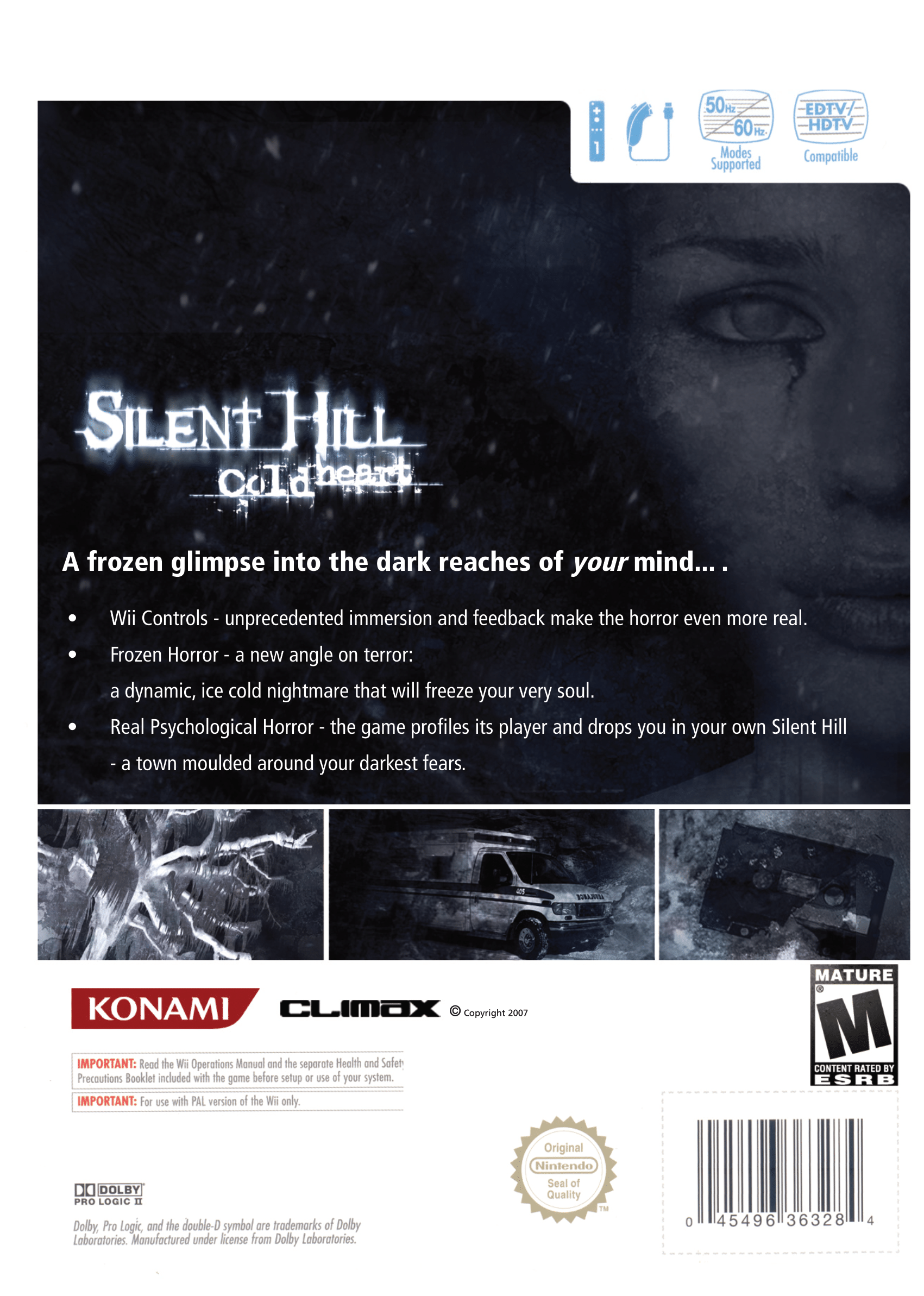 Back cover (Early version) Back cover (Early version)