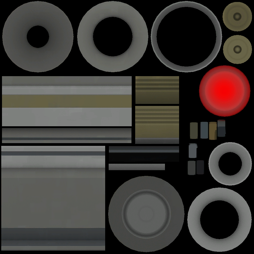 EMP Grenade texture - RED. EMP Grenade texture - RED.