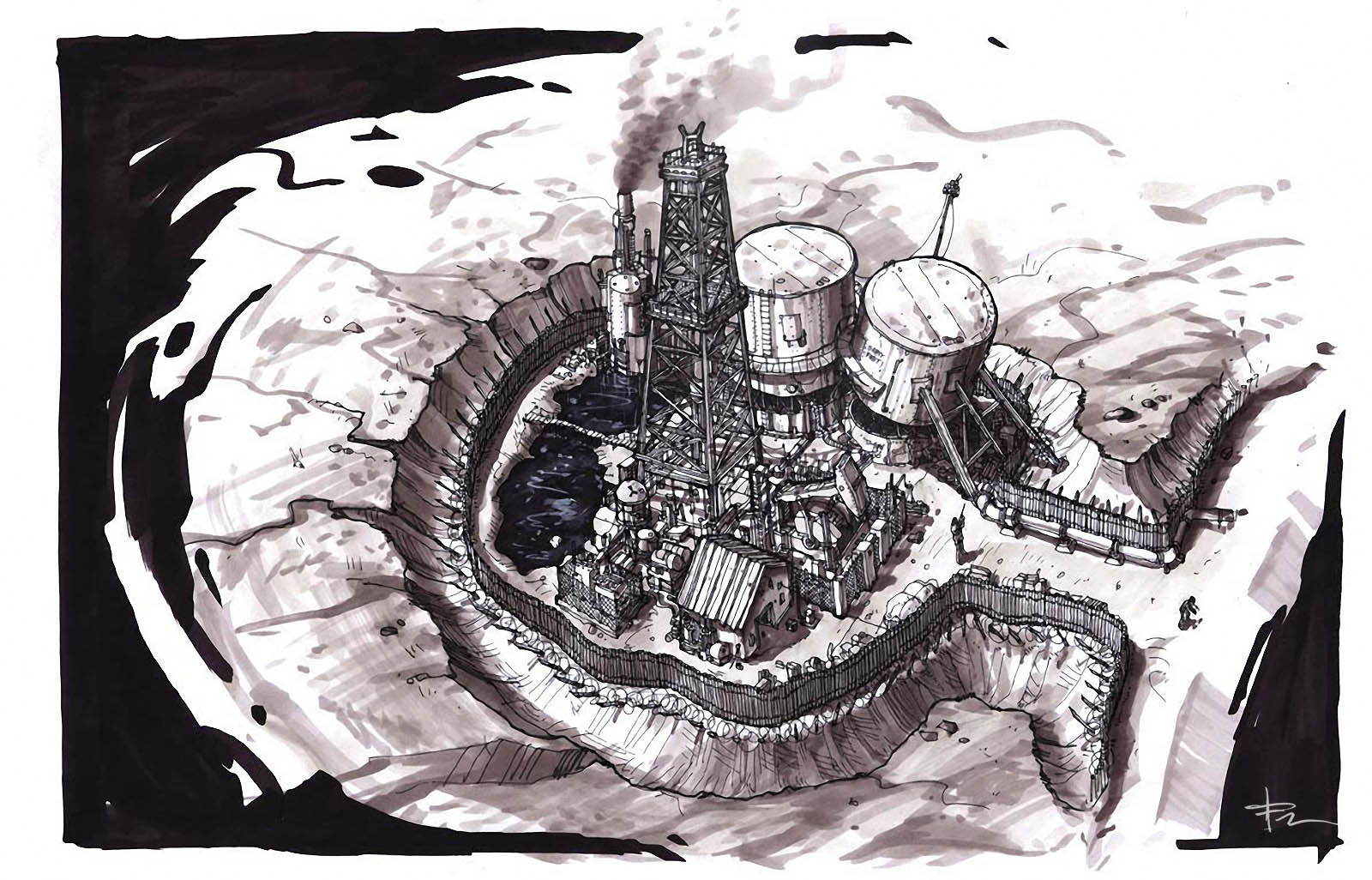 Oil Refinery